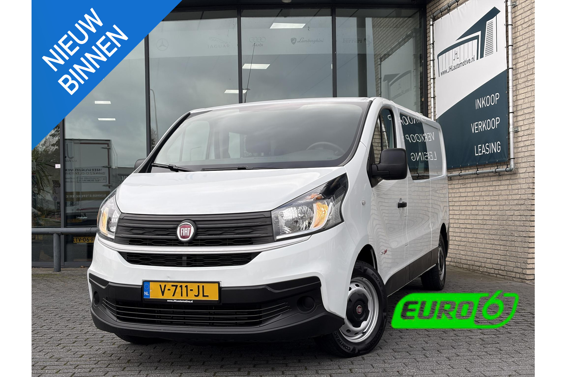 Fiat Talento 1.6 MJ L2H1 DUBBEL CABINE*HAAK*A/C*5-PERSOONS*